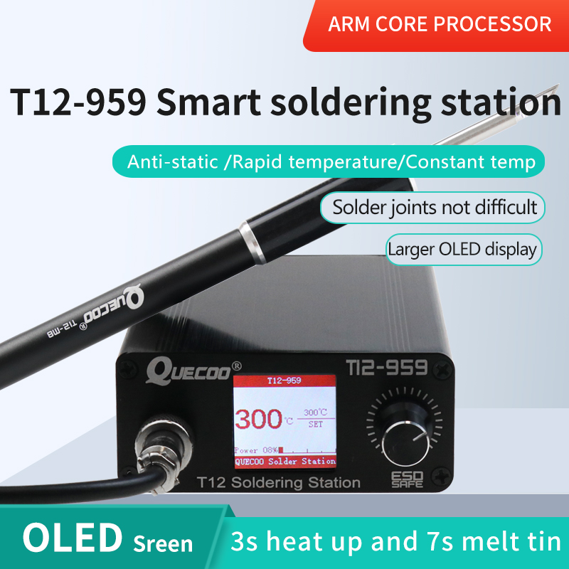T12 Soldering Station Oled - Паяльная станция T12-959 V5.1 с электронным