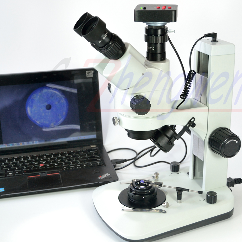 Trinocular Stereo Microscope 7X-45X - FYSCOPE 3,5X-90X 7X-45X усовершенствованный стереомикроскоп с