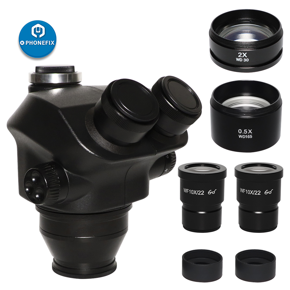 2020, черный 3,5X-90X 7X-45X т – обзор и цена Trinocular Stereo Microscope 7X-45X