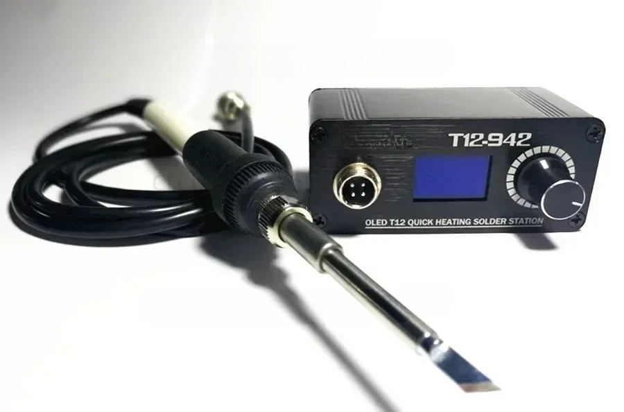 Цифровая паяльная станция MINI – обзор и цена T12 Soldering Station Oled