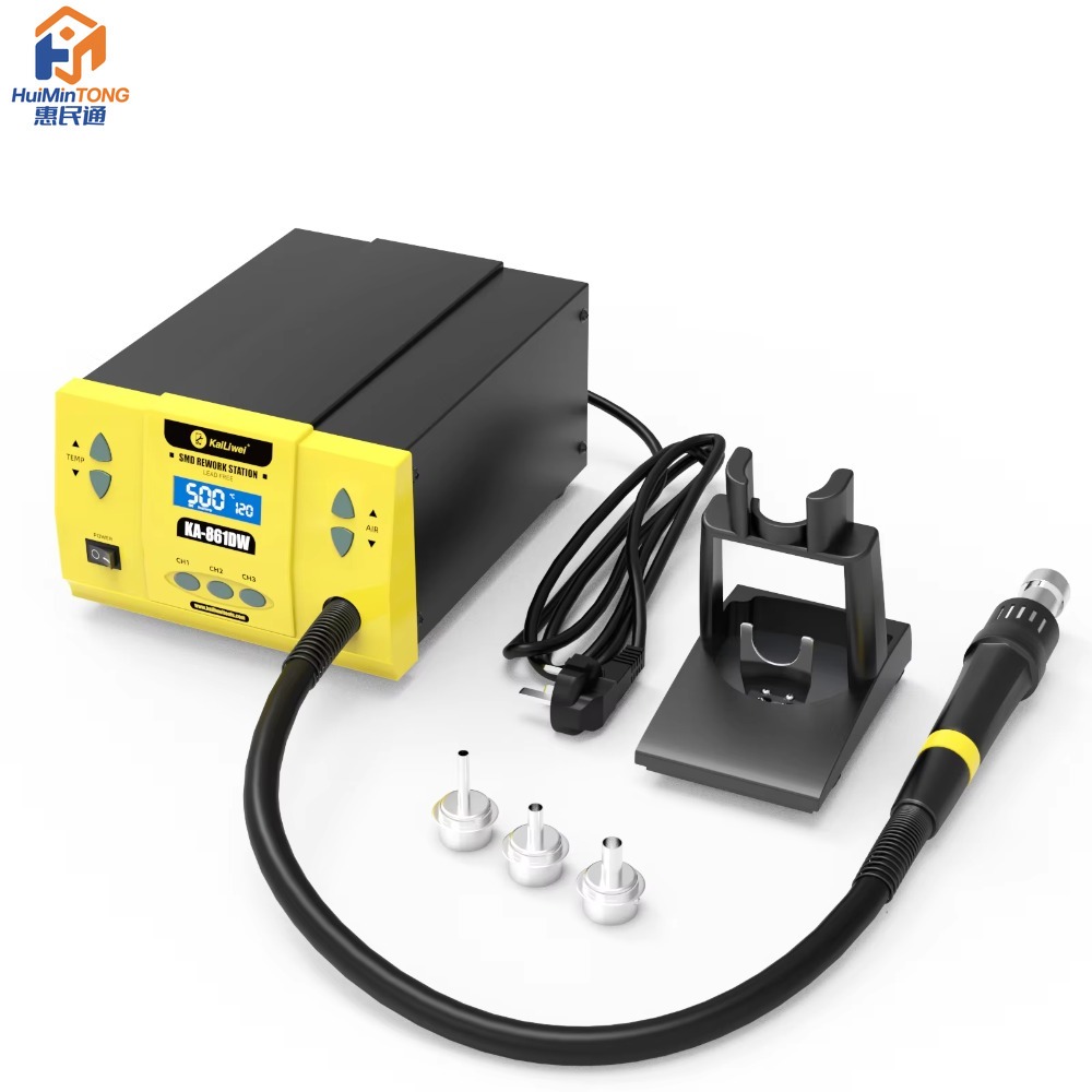 Kailiwei 861DW 1000W Бессвинцо – обзор и цена Hot Air Rework Station 861Dw