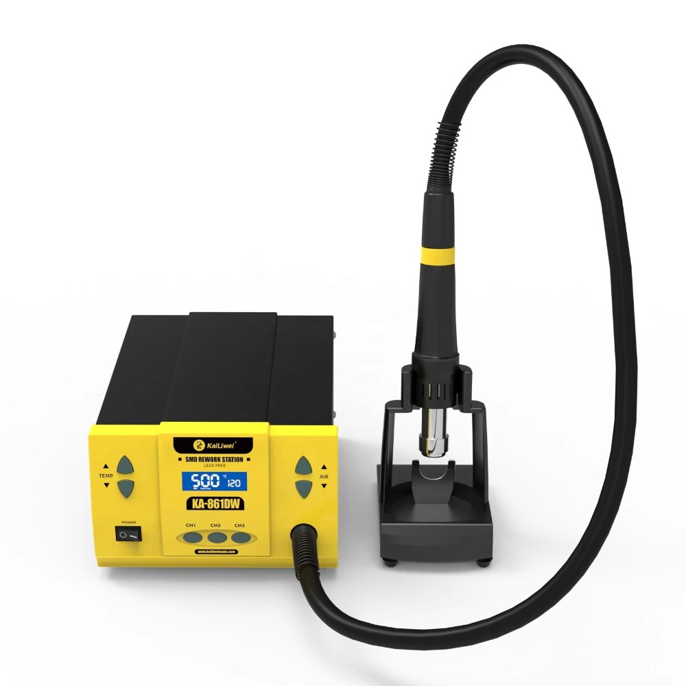 Kailiwei 861DW 1000W Бессвинцо – обзор и цена Hot Air Rework Station 861Dw