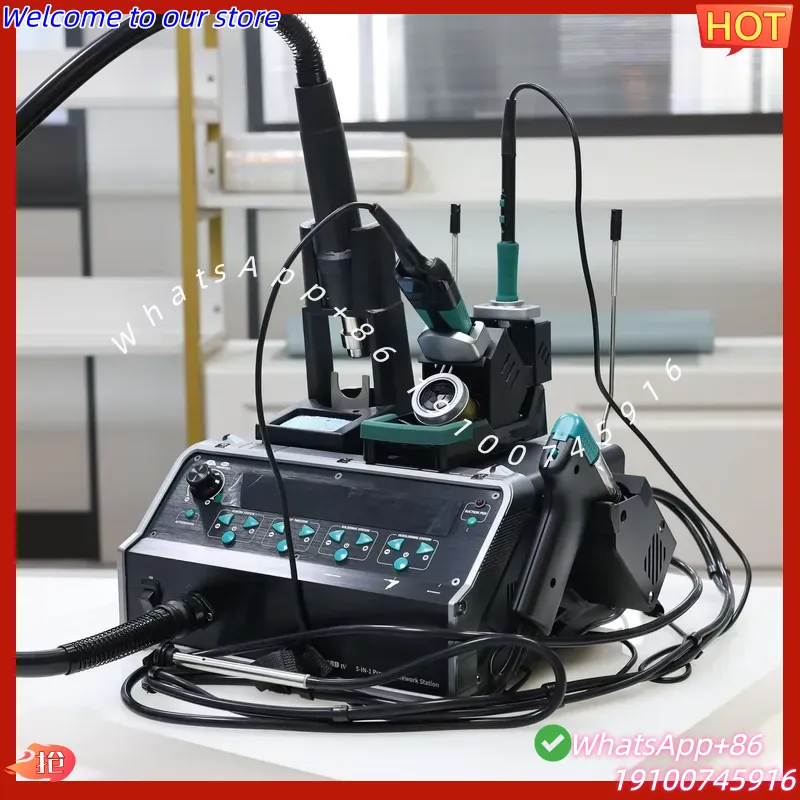 Новинка 2026: Паяльная станция – обзор и цена Desoldering Pump Electric Vacuum Station
