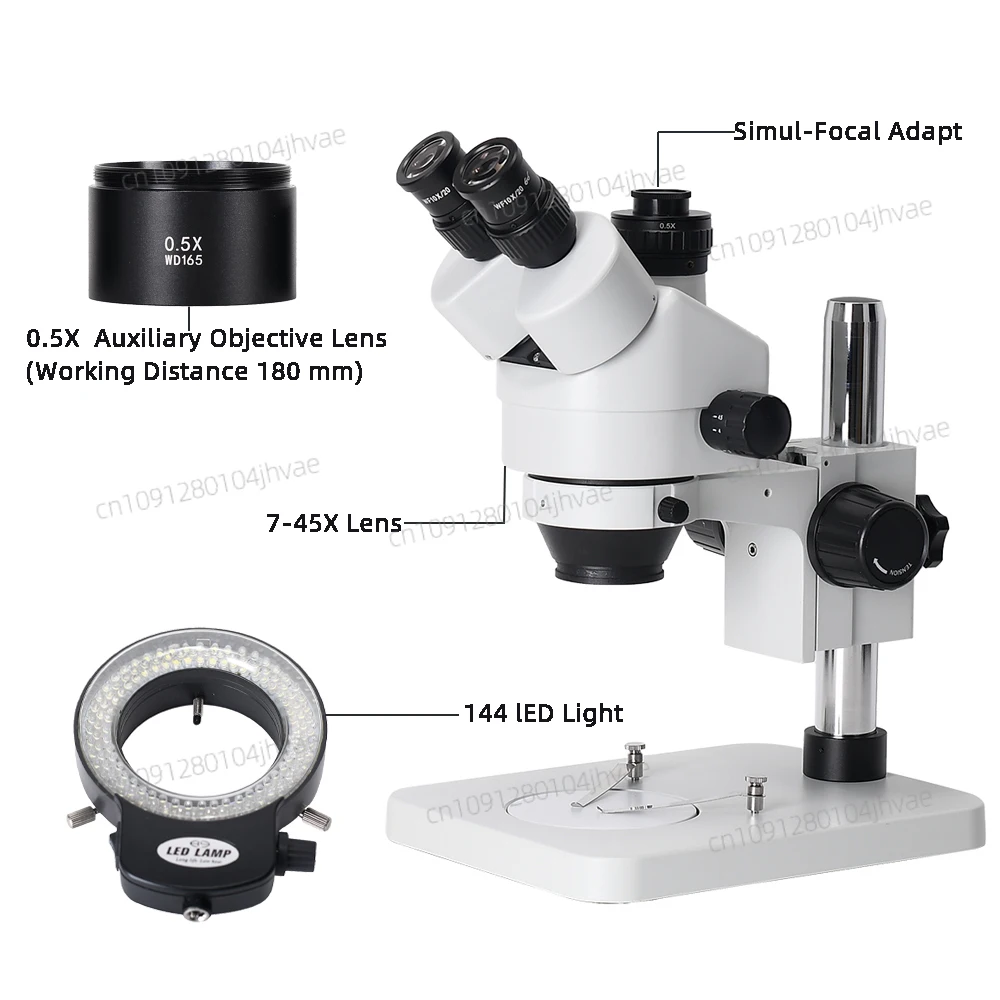 2025 НОВЫЙ настоящий фото 3,5X – обзор и цена Trinocular Stereo Microscope 7X-45X