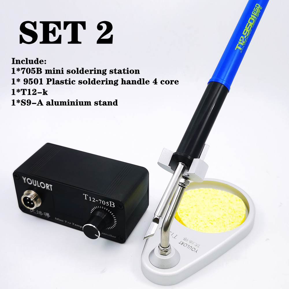 Паяльная станция MINI T12-705B – обзор и цена T12 Soldering Station Oled