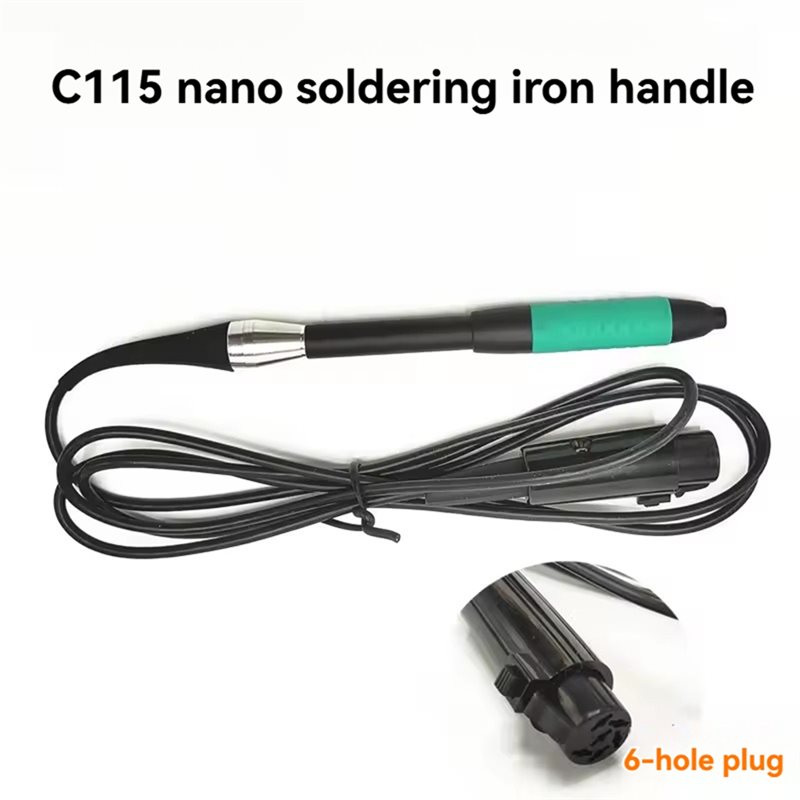 Универсальный штекер DT16 сери – обзор и цена C115 Nano Soldering Iron Station