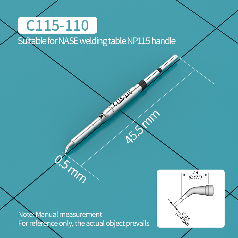 Сменные наконечники для паяльн – обзор и цена C115 Nano Soldering Iron Station