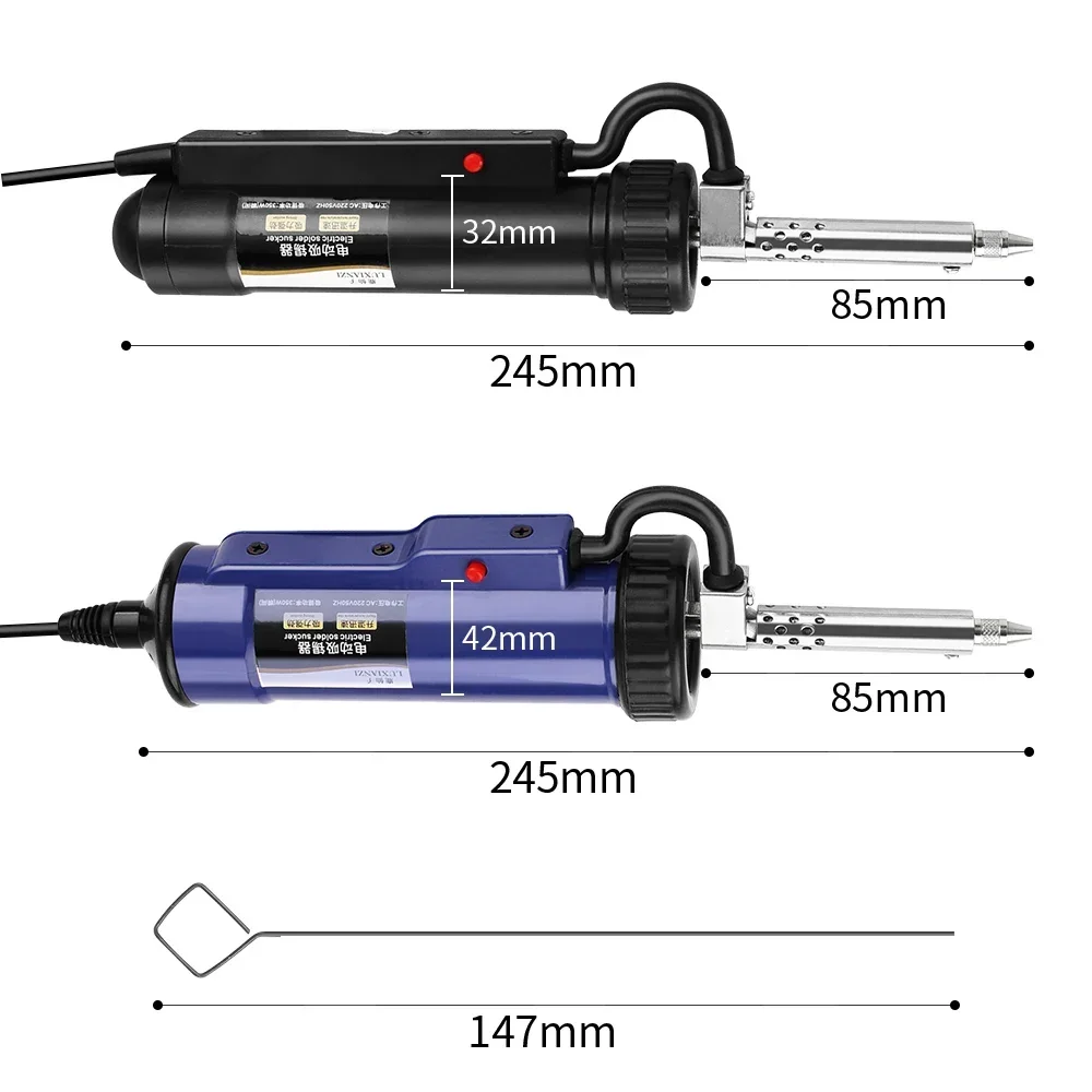 LUXIANZI Новая автоматическая  – обзор и цена Desoldering Pump Electric Vacuum Station