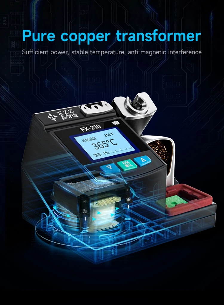 Суперпрецизионная паяльная ста – обзор и цена C210 Precision Soldering Station