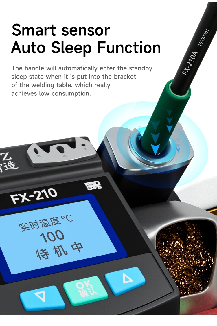 Суперпрецизионная паяльная ста – обзор и цена C210 Precision Soldering Station
