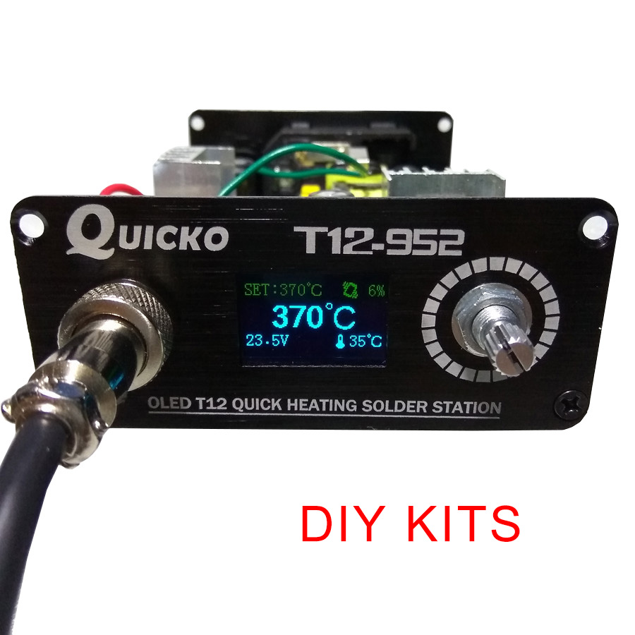 QUICKO T12 STC-OLED пайки паял – обзор и цена T12 Soldering Station Oled