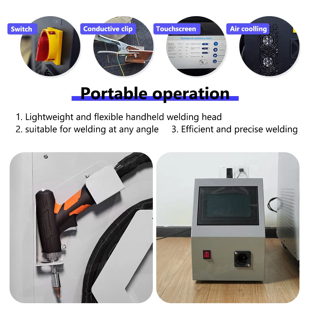 Ручной лазерный сварочный аппа – обзор и цена Laser Soldering Machine Handheld
