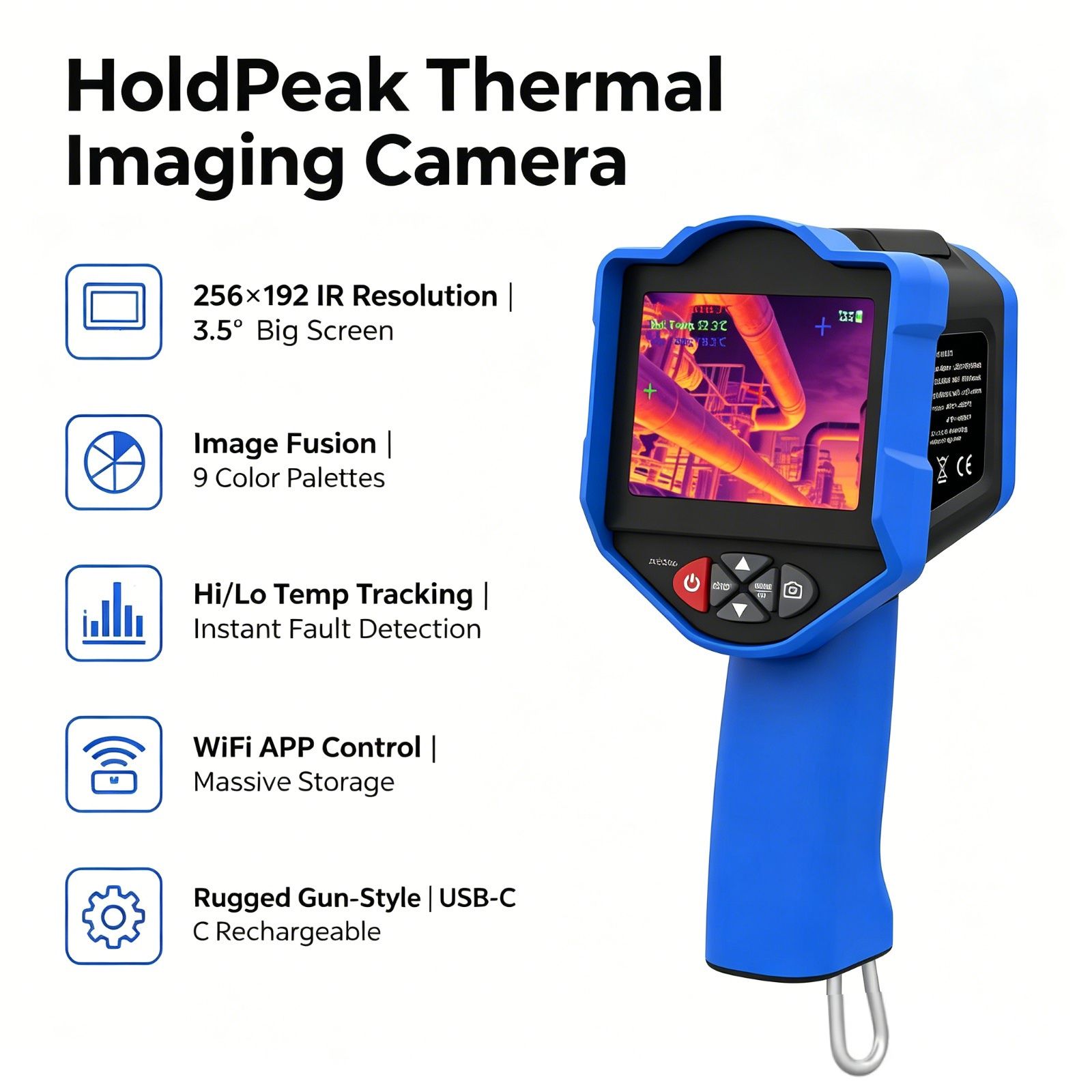 Тепловизионная камера HoldPeak – обзор и цена Thermal Imaging Camera Pcb Repair