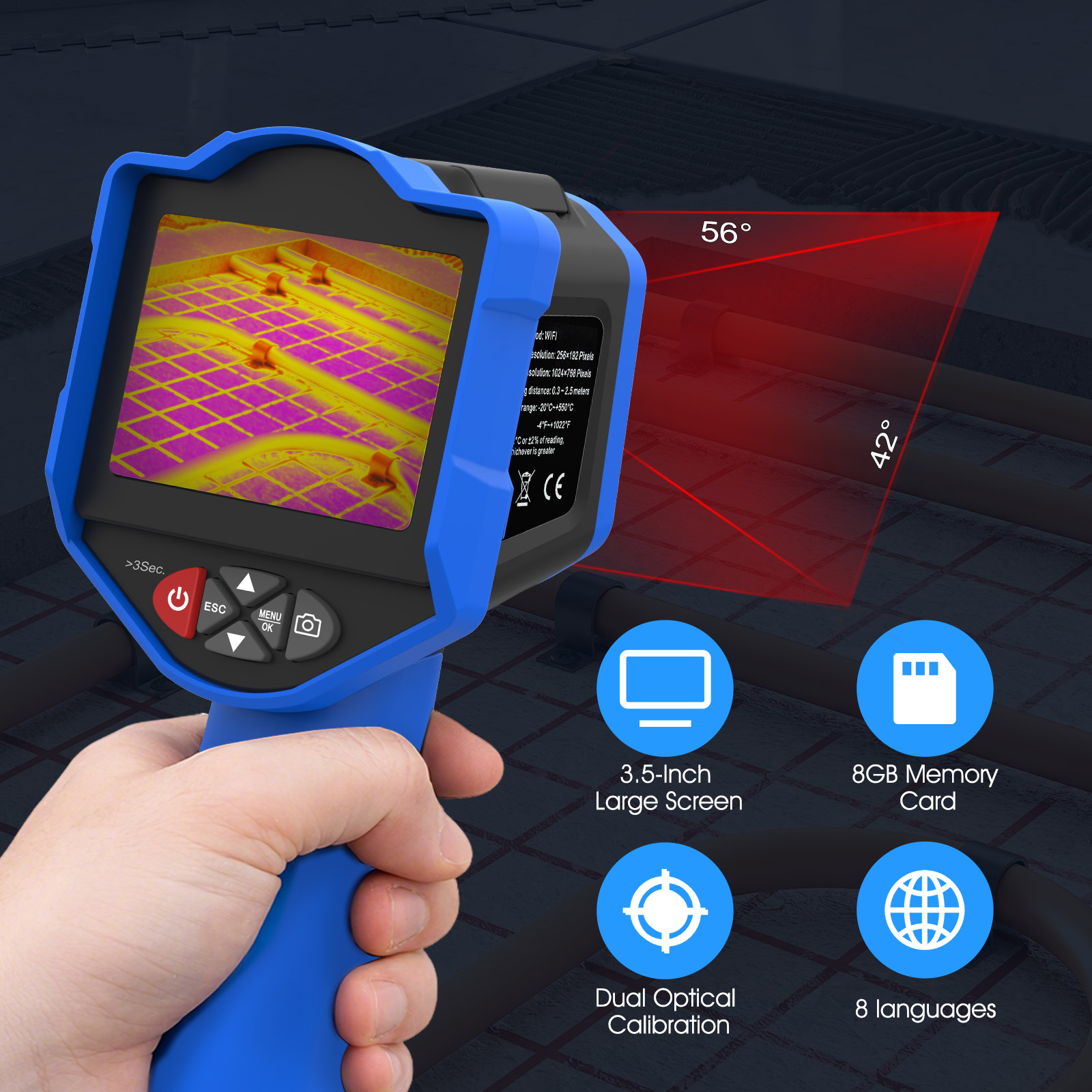 Тепловизионная камера HoldPeak – обзор и цена Thermal Imaging Camera Pcb Repair