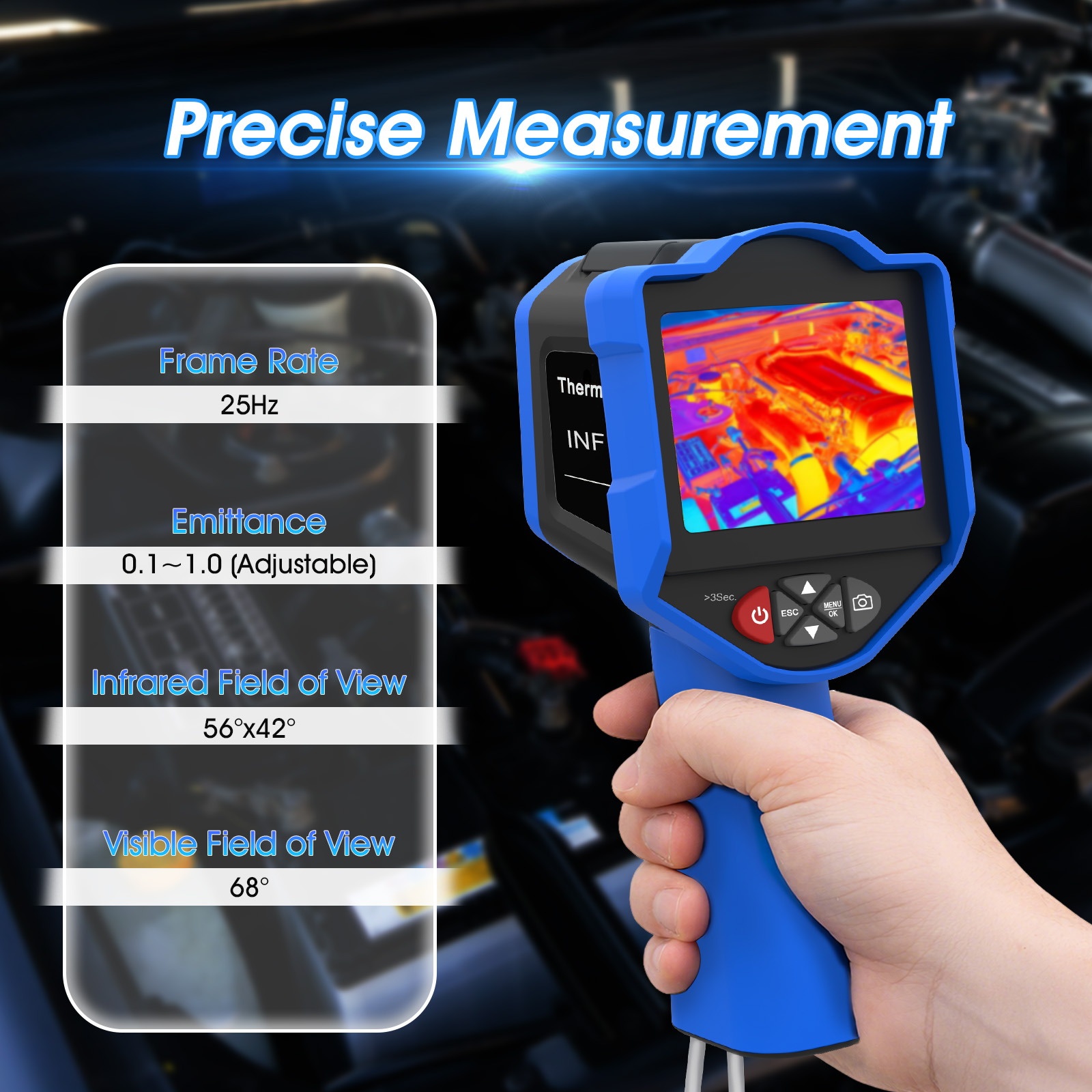Тепловизионная камера HoldPeak – обзор и цена Thermal Imaging Camera Pcb Repair